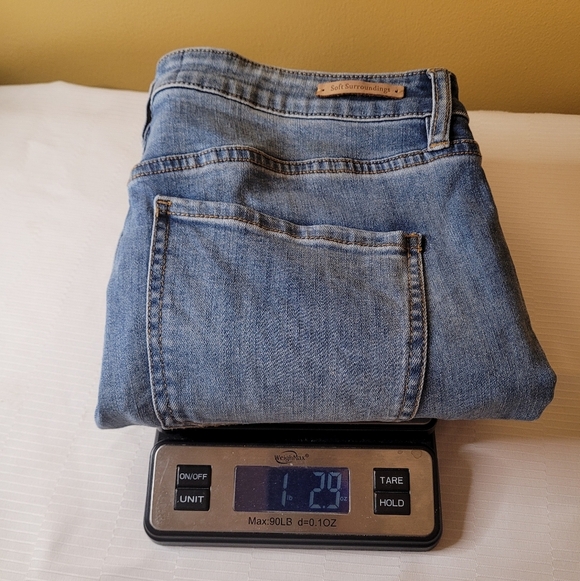 Soft Surroundings Bedazzled Capris sz 14P 3FE11 - Picture 10 of 10